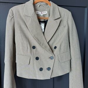 NWT Free People Cropped Blazer